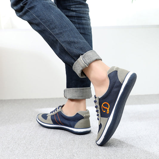 Spring And Autumn Cotton Linen Canvas Outdoor Casual Walking Running Men's Shoes