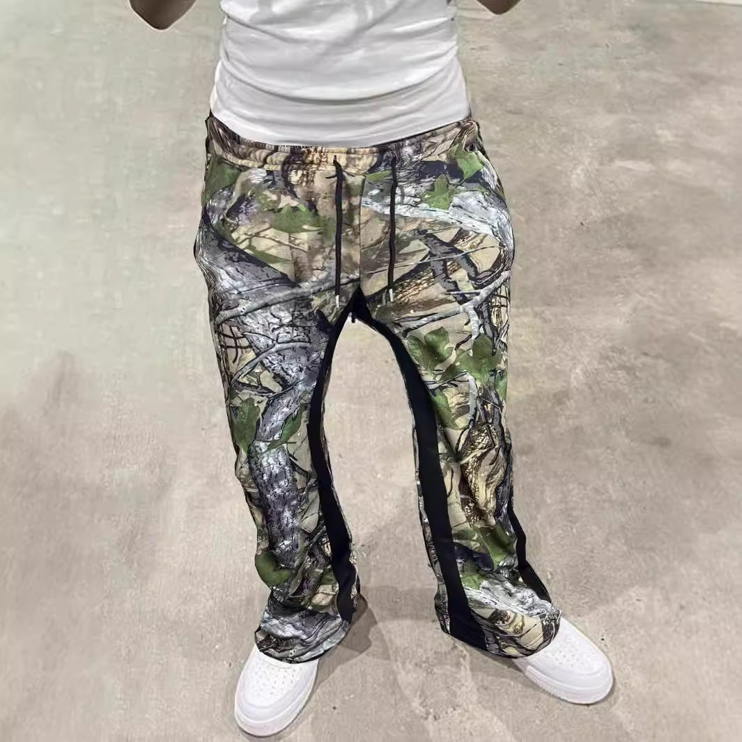 Camouflage Casual Printed Fashion And Comfort Pants Loose