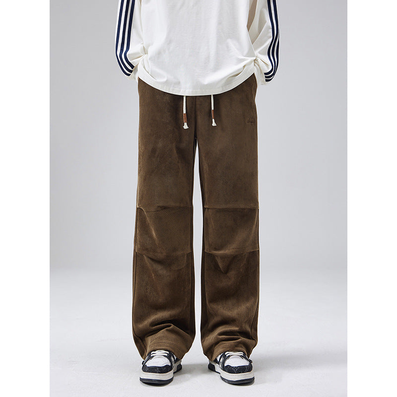 Spring And Summer Loose Straight Pants Men