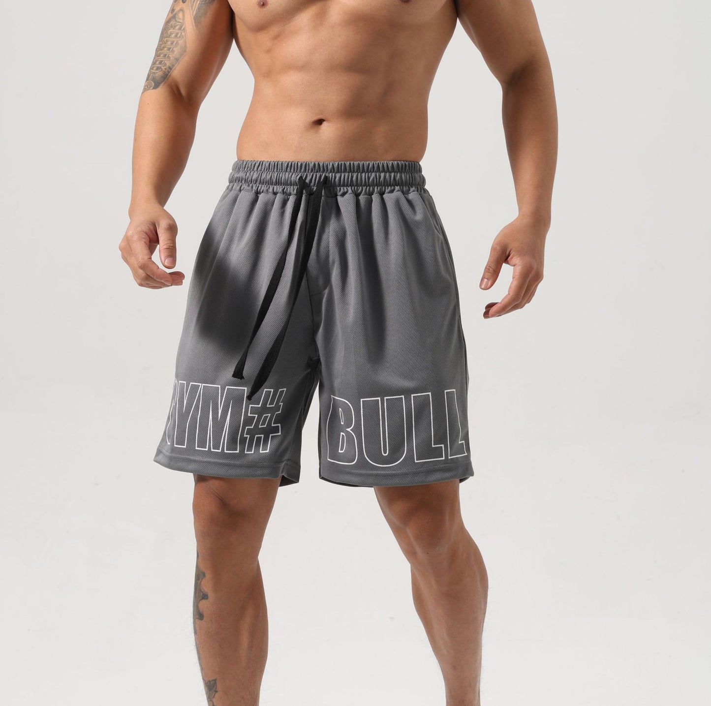 Fitness Breathable Ice Silk Shorts Men